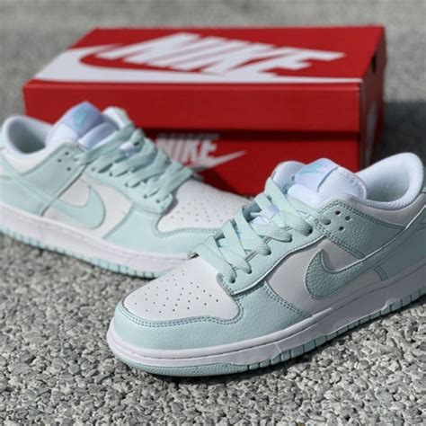 nike dunk low minz|next nature white mint dunks.